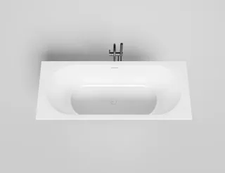 Ванна из искусственного камня Salini Ornella Axis Kit S-Sense 104713MRF 170x70см RAL полностью